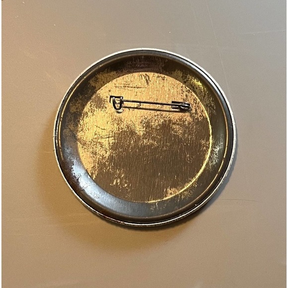 1981 President Ronald Reagan & VP George Bush Inauguration Day 3" Button Pin - Picture 4 of 4